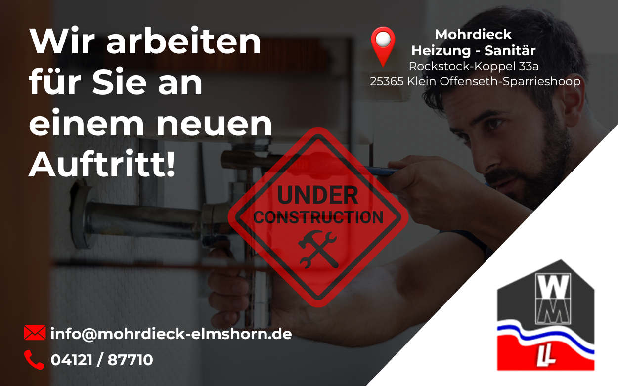 Wir sind bald wieder da - Wartungsarbeiten
